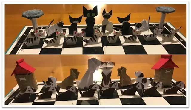 Segundo trabajo del concurso de ajedreces artesanales de Chessland Academy