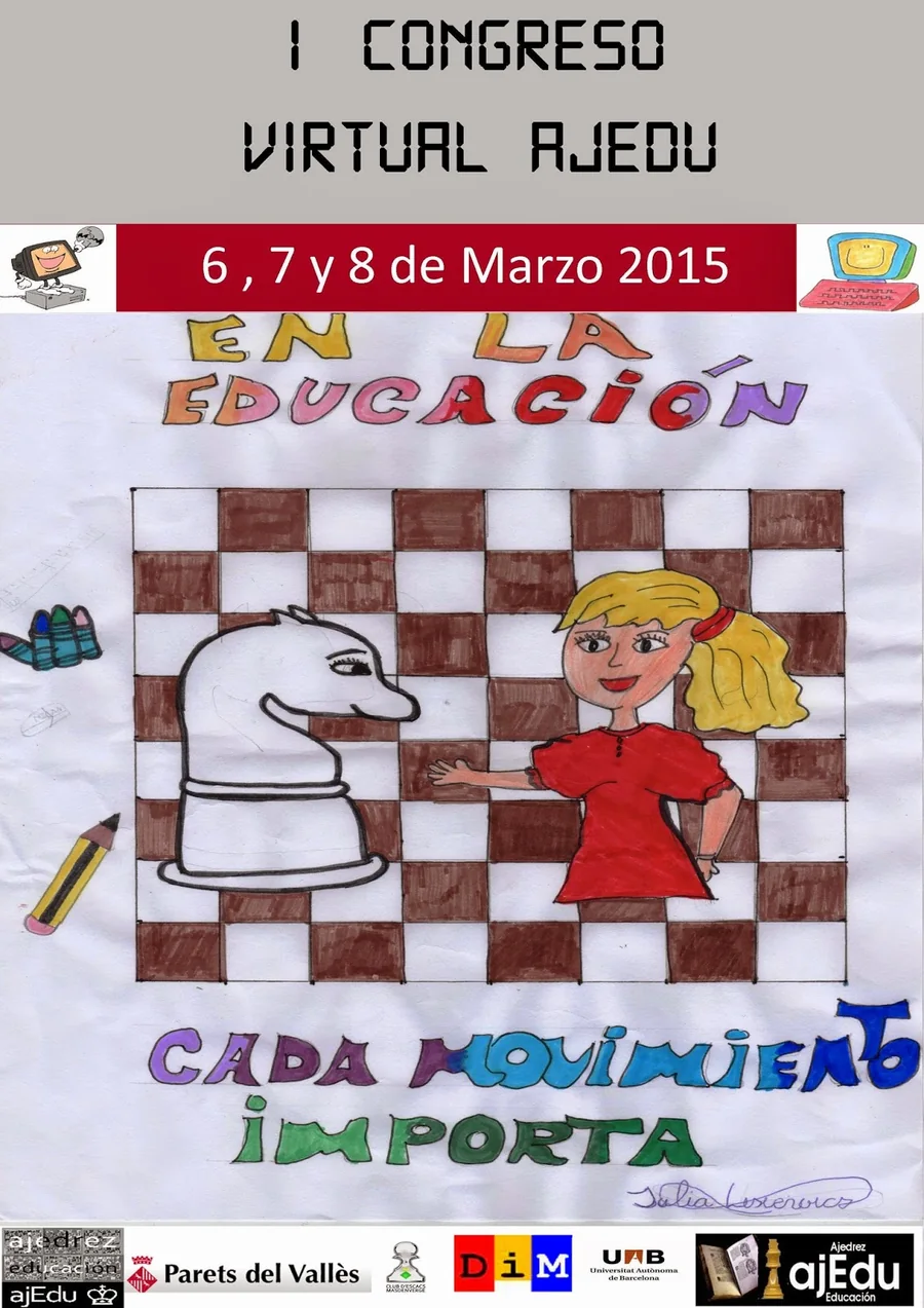 I Congreso Virtual ajEdu: Un nuevo paradigma: Ajedrez Educativo